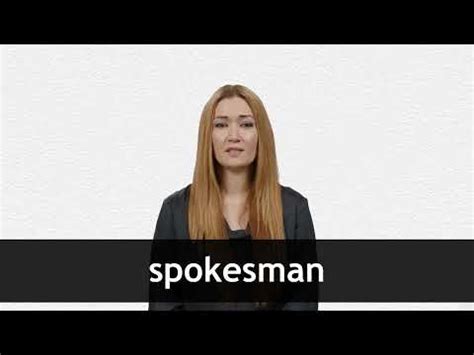 spokesman meaning in punjabi|The English .